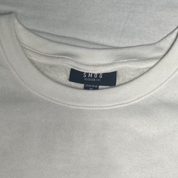 SMOG Men Striped Cotton Pullover Size M - Picture 4 of 8